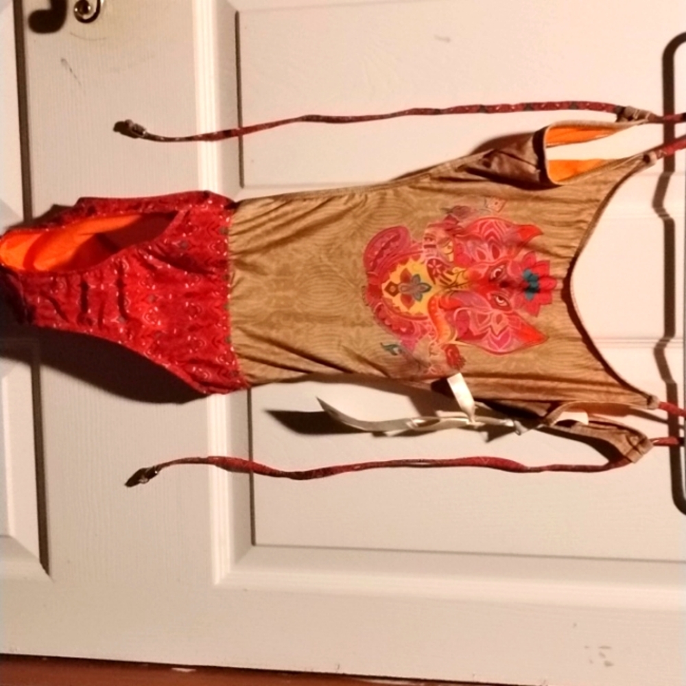 One piece bathing suit